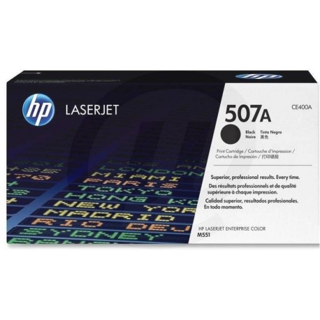 TO HP CE400A * M551 PRETO (5,500 PAGES)