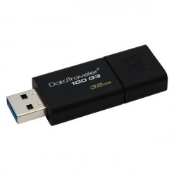 PENDRIVE 32GB DT100G3 USB 3.0 PRETO