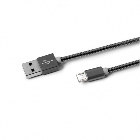 CABO CELLY MICRO USB METAL SILVER