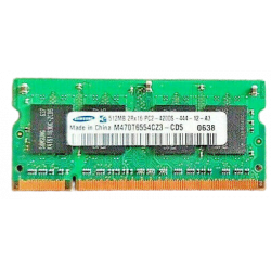 MEMÓRIA PARA PORTÁTIL 512MB DDR2 PC2-5300 667MHZ