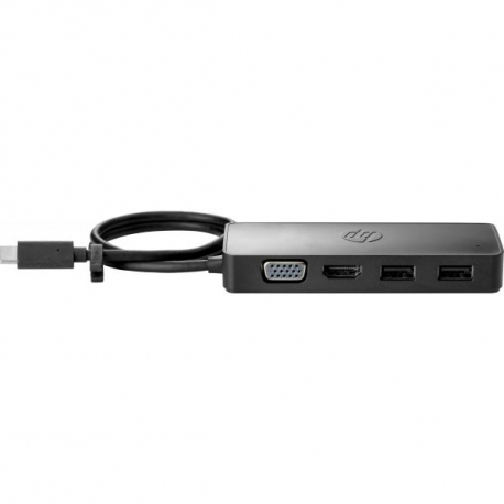 HUB USB-C PARA HDMI/VGA/USB-A TRAVEL 