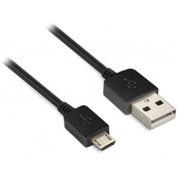 CABO MICRO-USB 2M PARA USB 2.0 PRETO