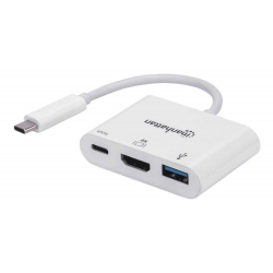 ADAPTADOR USB-C PARA HDMI / USB-A /USB-C