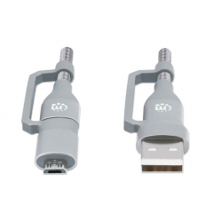 CABO USB 4 EM 1 USB-C PARA USB-A/USB-C/USB-MICRO