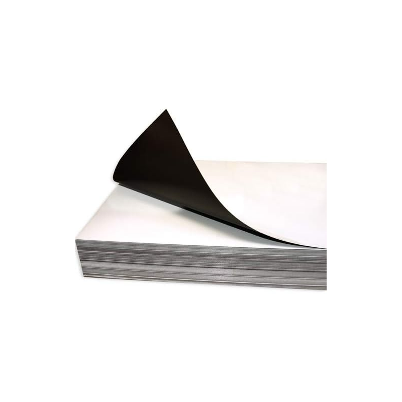 Papel Magnético - Folha A4 640g - 10 unidades - Jato de Tinta