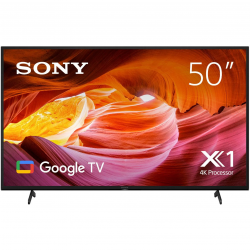 TV SMART 50" X75K 4K GOOGLE TV X1 BT