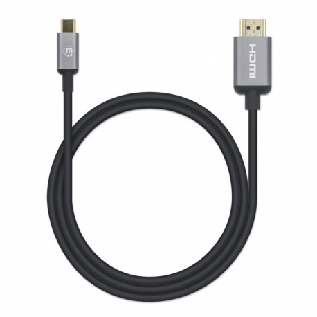 CABO USB-C 1MT (M) TO HDMI (M) 4K MANHATTAN Gold-Plated