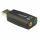 ADAPTADOR USB-A PARA AUDIO 3.5MM HIGH SPEED PRETO