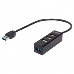 ADAPTADOR USB-A 3.0 (MACHO) PARA 3 USB-A 2.0 (FÊMEA)