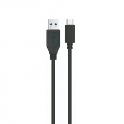 CABO USB 3.2 PARA USB-C 3A 1M PRETO